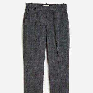Slacks - Dark grey/plaid